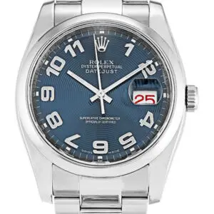 Rolex Datejust Blue Concentric Dial 116200 36 mm