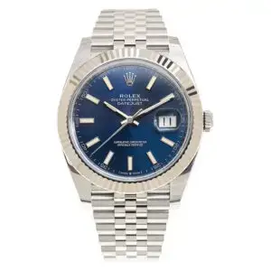 Rolex Datejust Blue Dial 126334 Jubilee 41 mm
