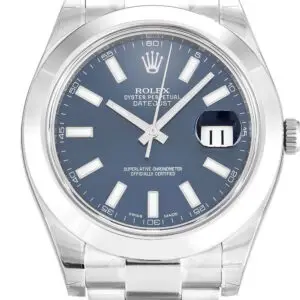 Rolex Datejust II Blue Dial 116300 41 mm