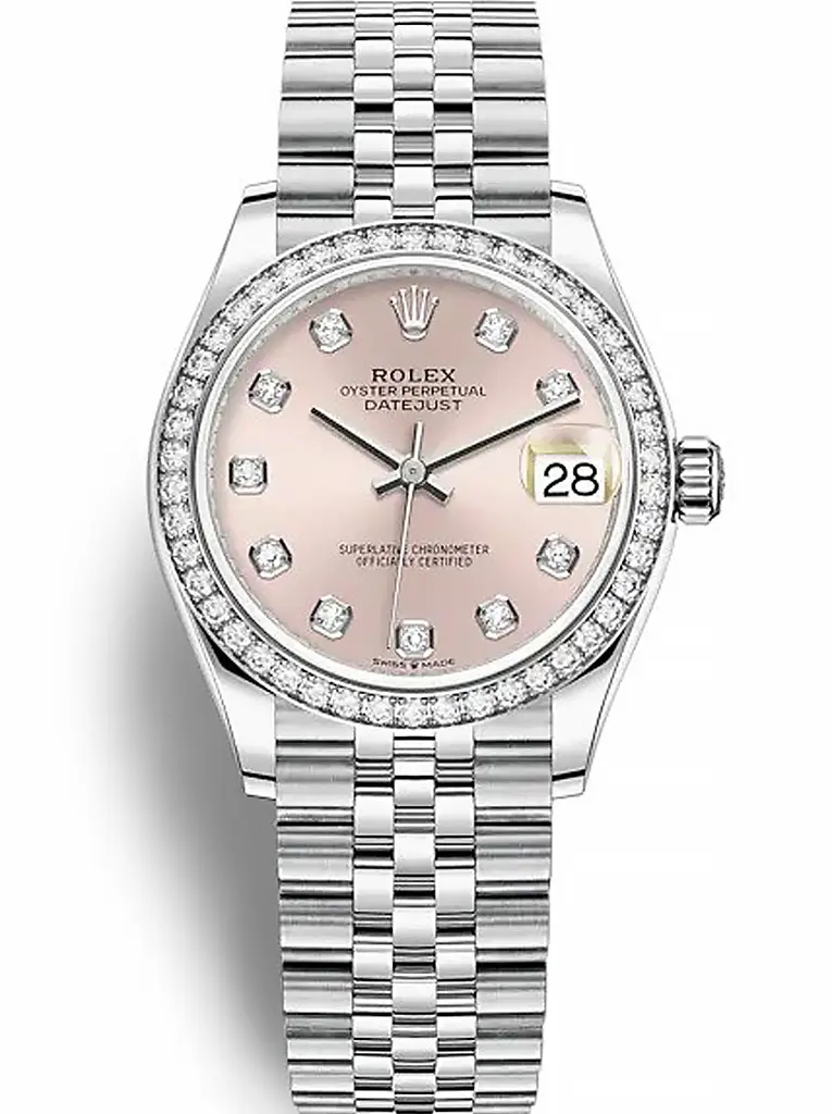 Rolex Datejust Pink Dial 278384RBR 31 mm Rolex Datejust Pink Dial 278384RBR 31 mm