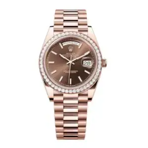 Superclone Rolex Day-Date Chocolate Dial 228345RBR 40 mm