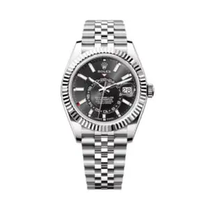 Superclone Rolex Sky-Dweller Bright black Dial 336934 Jubilee