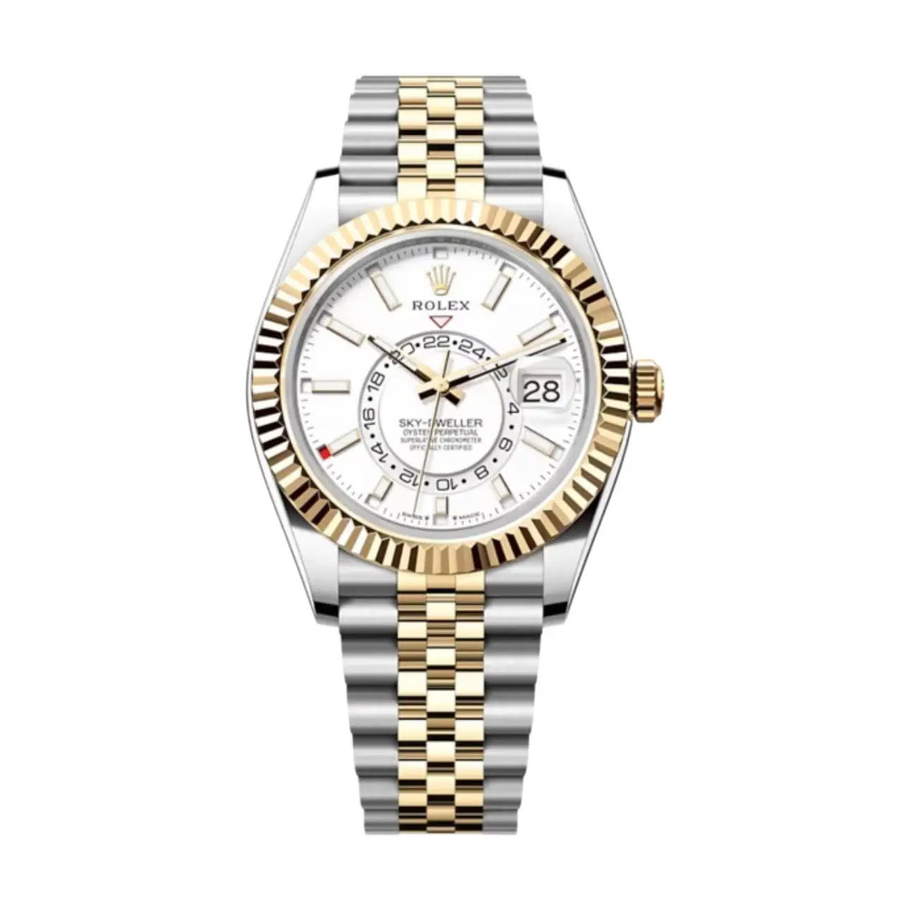 Superclone Rolex Sky-Dweller Intense white Dial 336933 Superclone Rolex Sky-Dweller Intense white Dial 336933