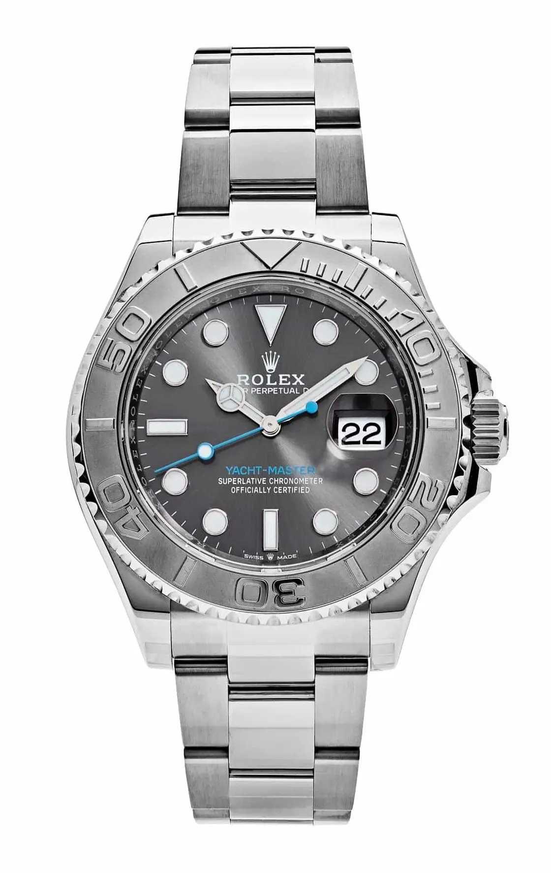 Superclone Rolex Yacht-Master Rhodium Dial 126622 Superclone Rolex Yacht-Master Rhodium Dial 126622