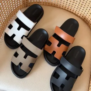 Hermès Chypre flat techno-sandals - Luxury Master Copy Dubai